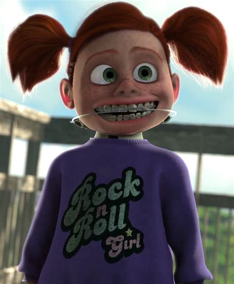 girl from finding nemo with braces name|Darla 